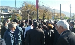 تجمع بازنشستگان البرز مرکزی سوادکوه در اعتراض به عدم دریافت حقوق