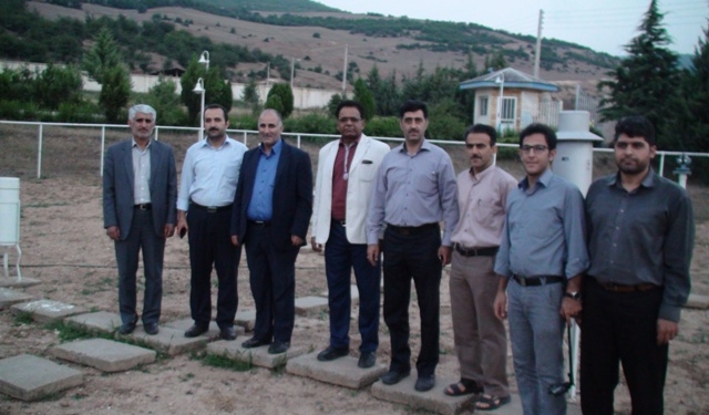 بازدید مدیرکل هواشناسی استان از اداره هواشناسی کیاسر در ماه مبارک رمضان