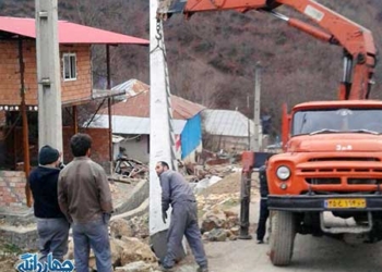 راه اندازی مجدد پروژه برق رسانی به چشمه های منطقه نمونه گردشگری روستای جمال الدین کلا