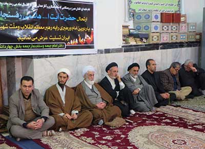 تصاویر: برگزاری مراسم بزرگداشت وترحیم آیت الله هاشمی در کیاسر