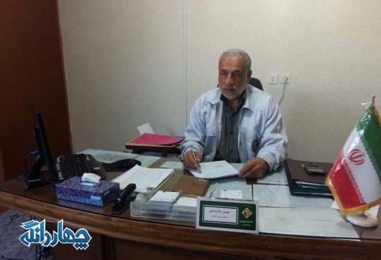رییس اداره برق چهاردانگه داغدار شد