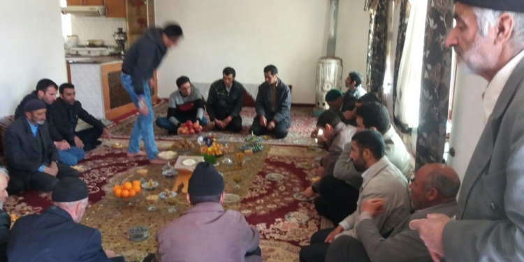 عید دیدنی با حضور کل اهالی در روستای پشرت