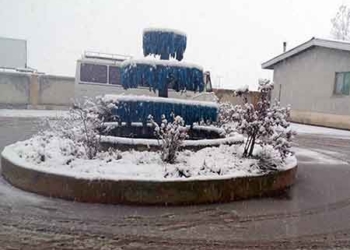 برف بهاری چهره چهاردانگه را زمستانی کرد