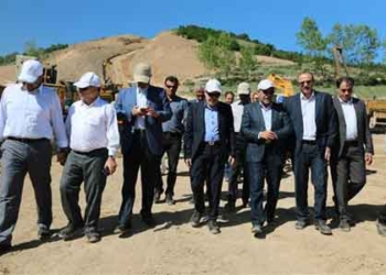 بازدید مدیرعامل شرکت ملی گاز ایران از پروژه خط انتقال گاز دامغان- کیاسر