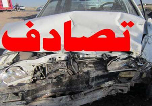 ۶ مصدوم در حادثه برخورد پژو و پراید