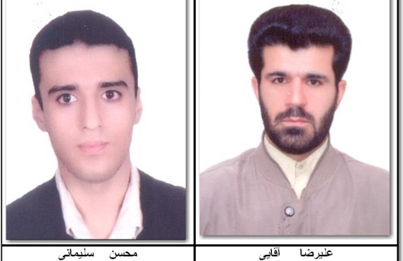 کسب رتبه اول استان توسط علیرضا آقایی و محسن سلیمانی