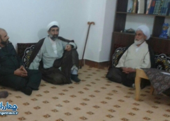 دیدار فرمانده سپاه ساری با امام جمعه چهاردانگه