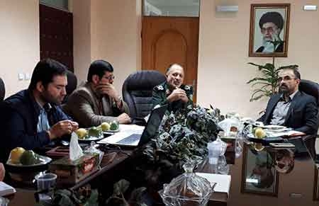 دیدار سردار ملکی با رئیس دانشگاه علوم پزشکی استان
