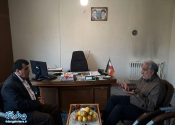 بهمن عالیشاه رییس اداره برق و رییس ستاد دکتر روحانی در بخش چهاردانگه