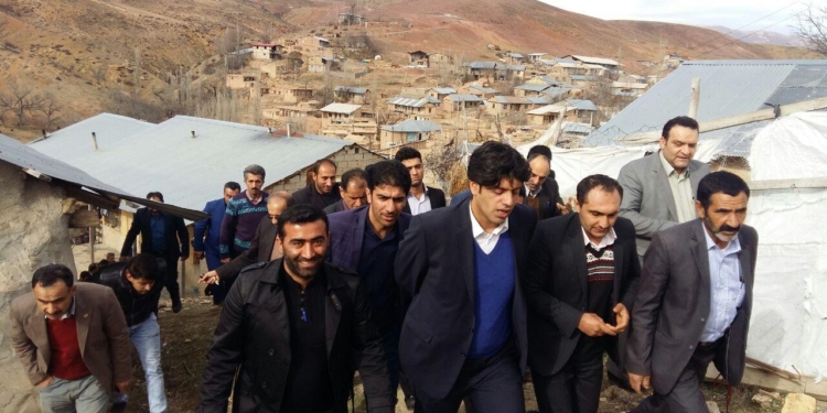 گزارش تصویری بازدید مهندس دامادی از دهستان پشتکوه چهاردانگه
