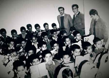 تصاویر قدیمی از دبستان انوری کیاسر