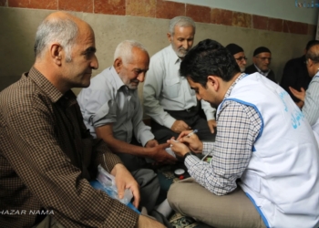 گزارش تصویری از حضور کاروان سلامت «همت عالی مازندران» در چهاردانگه