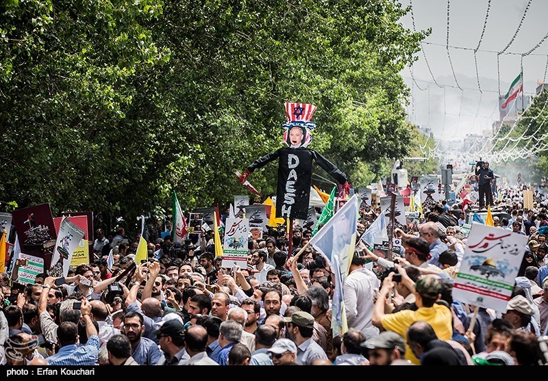 آغاز راهپیمایی روز قدس در سراسر کشور/ خروش مردم اسـتکبارسـتیز ایران اسلامی علیه رژیم کودک‌کش
