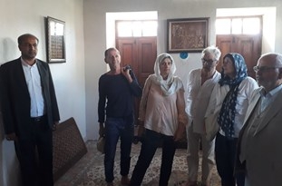 بازدید گردشگران خارجی از جاذبه‌های تاریخی کیاسر + تصاویر