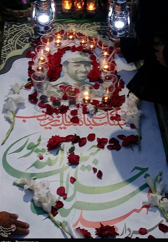 مراسم هفتم شهید مدافع حرم مازندران برگزار شد