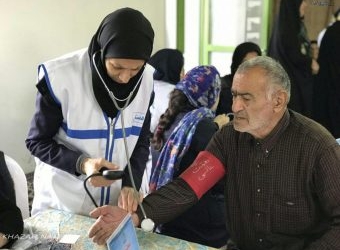 گزارش تصویری ،کاروان سلامت” همت عالی ” در روستای خاریک شهرستان ساری