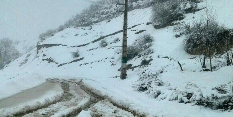تعداد در راه ماندگان محور کیاسر به بیش از ۲۰۰ نفر رسید