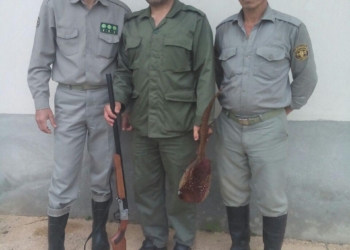دستگیری شکارچیان غیر مجاز در روستاهای نوکنده،پروریج آباد و اروت + تصاویر