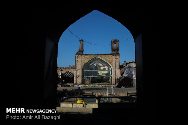 مرمت مسجد جامع ساری/لغو پرواز فرودگاه ها کاهش می یابد