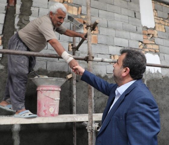 بازدید استاندار مازندران از بازسازی مناطق سیل زده
