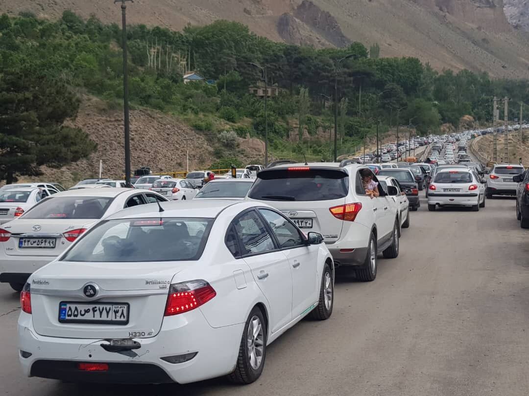 جاده های مازندران با ترافیک نیمه سنگین به بدرقه مسافران رفتند