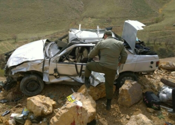 پارک غیر مجاز در جاده هراز حادثه آفرید