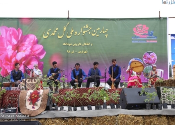 گزارش تصویری از افتتاح جشنواره ملی گل محمدی در دودانگه