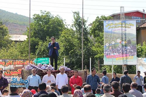 گزارش تصویری همایش بزرگ پیاده روی خانوادگی در شهر کیاسر