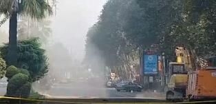 خوردگی لوله باعث ترکیدگی خط لوله اصلی گاز آمل شد