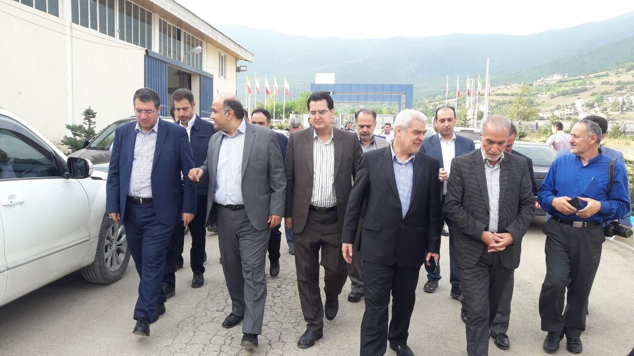 وزیر صنعت ، معدن و تجارت به مازندران سفر کرد