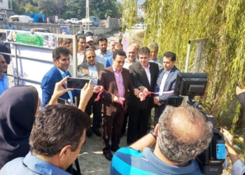 دو طرح ساماندهی رودخانه‌های نوشهر افتتاح شد