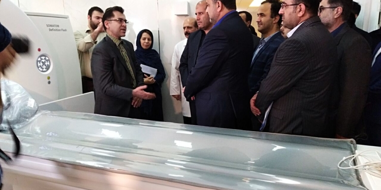 اولین دستگاه‌ سی‌تی آنژیوگرافی قلب مازندران رونمایی شد