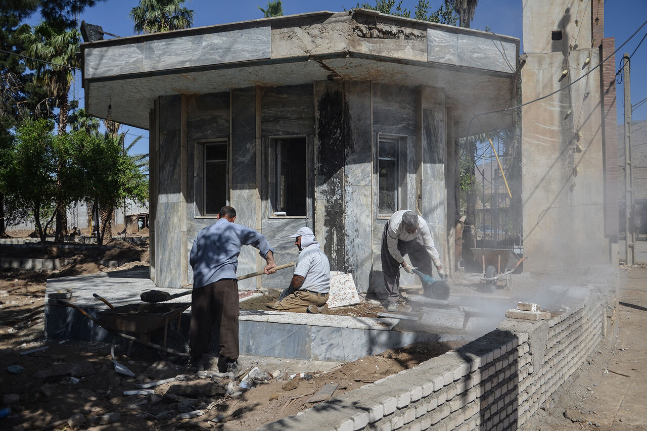 خانه‌های تخریبی مددجویان سیل‌زده سیمرغ تا پایان مهر تحویل می‌شود
