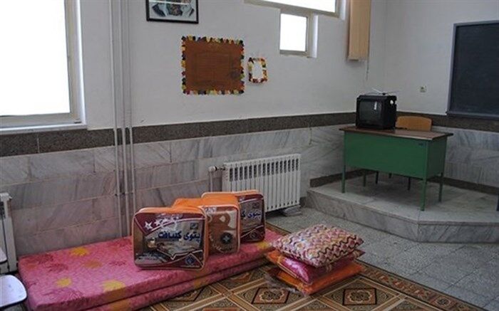 مدارس مازندران همچنان زیر بار مدرسه‌خوابی