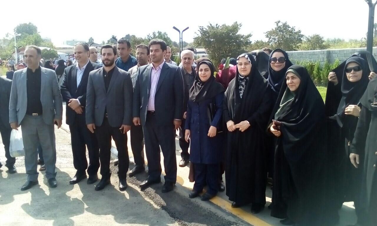 نخستین پارک بانوان غرب مازندران در نوشهر به بهره‌برداری رسید