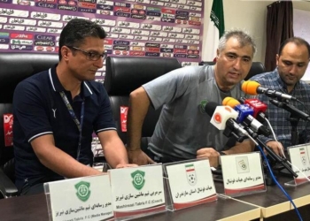 حامد لک، سوژه مصاحبه پس از بازی با مربی ماشین سازی