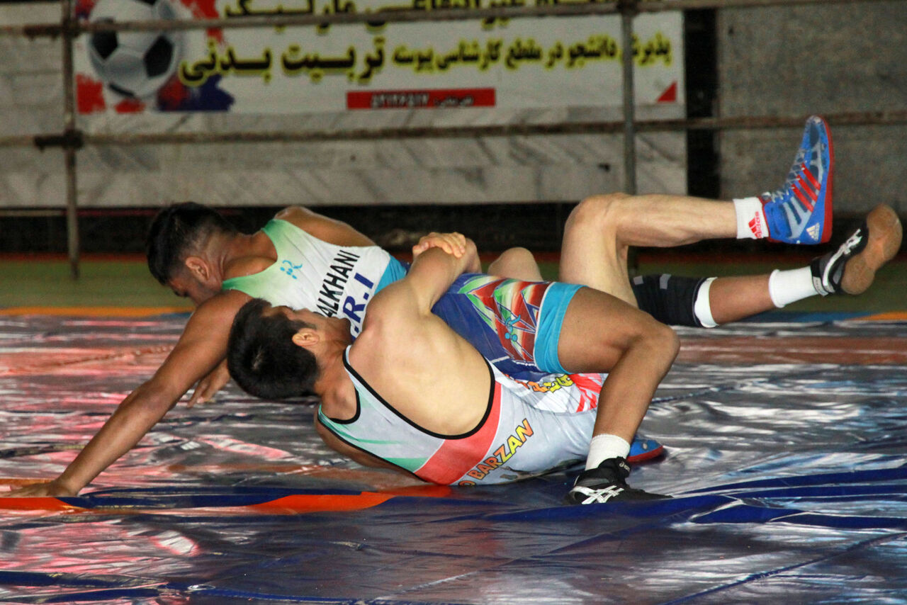 مسابقات لیگ برتر کشتی فرنگی کشور در نوشهر