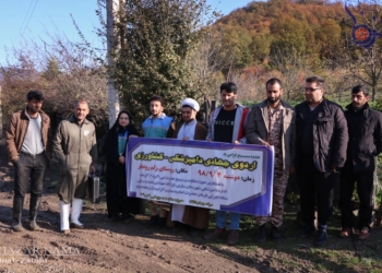اردوی جهادی دامپزشکی کشاورزی در روستای زلم رودبار