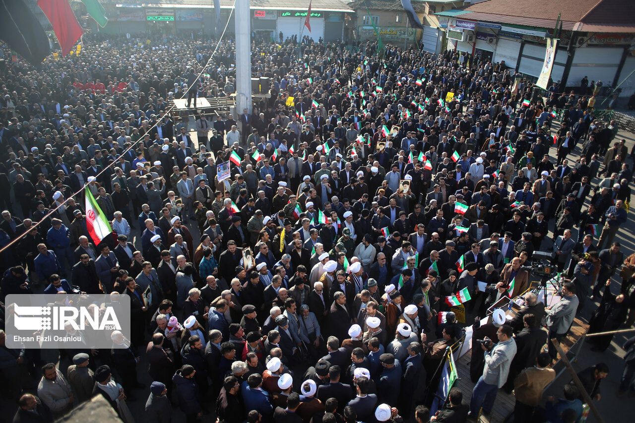 شورای هماهنگی تبلیغات اسلامی مازندران از حضور مردم در راهپیمایی اقتدار قدردانی کرد