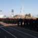 مراسم صبحگاه مشترک نیروهای نظامی و انتظامی در نوشهر برگزار شد
