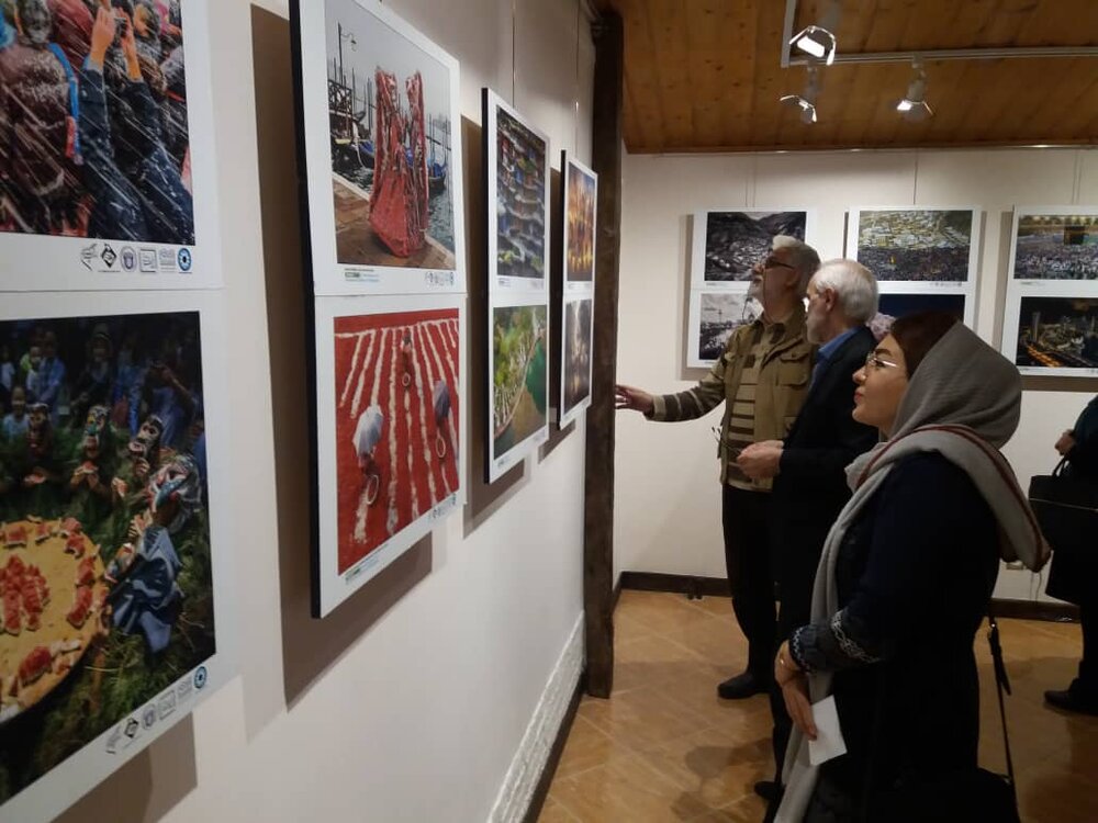 نمایشگاه ششمین جشنواره بین المللی عکس خیام در نوشهر برگزار شد