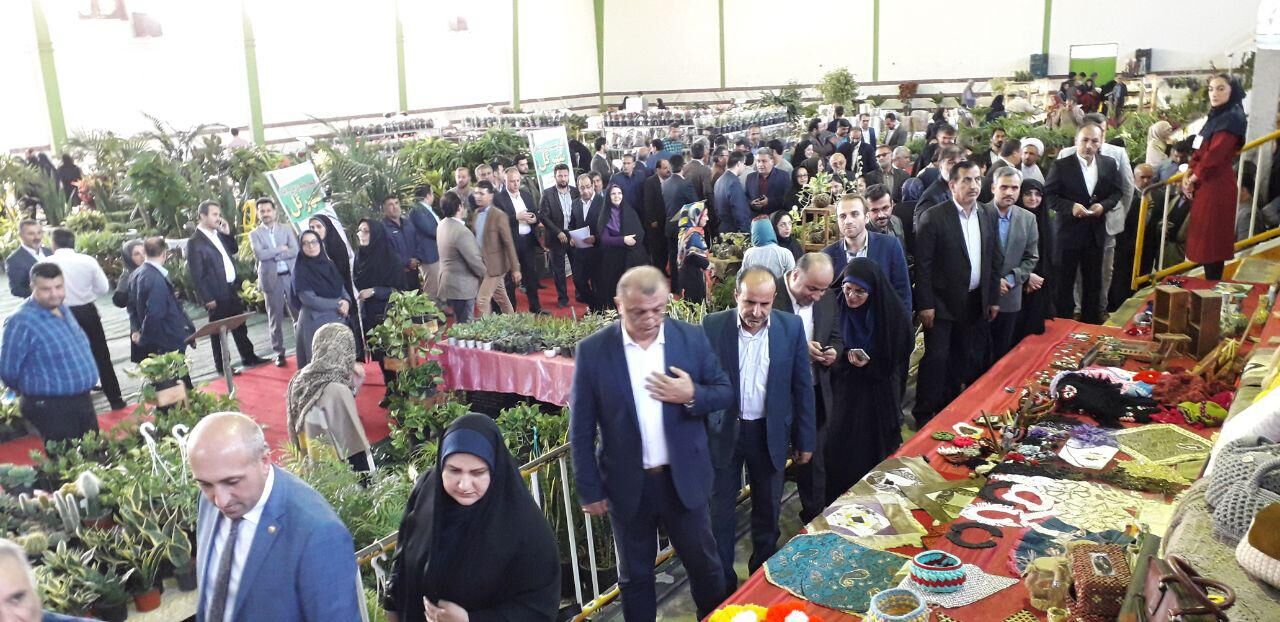 نمایشگاه گل‌ و گیاه زینتی با حضور استاندار لوری ارمنستان در مازندران برپا شد