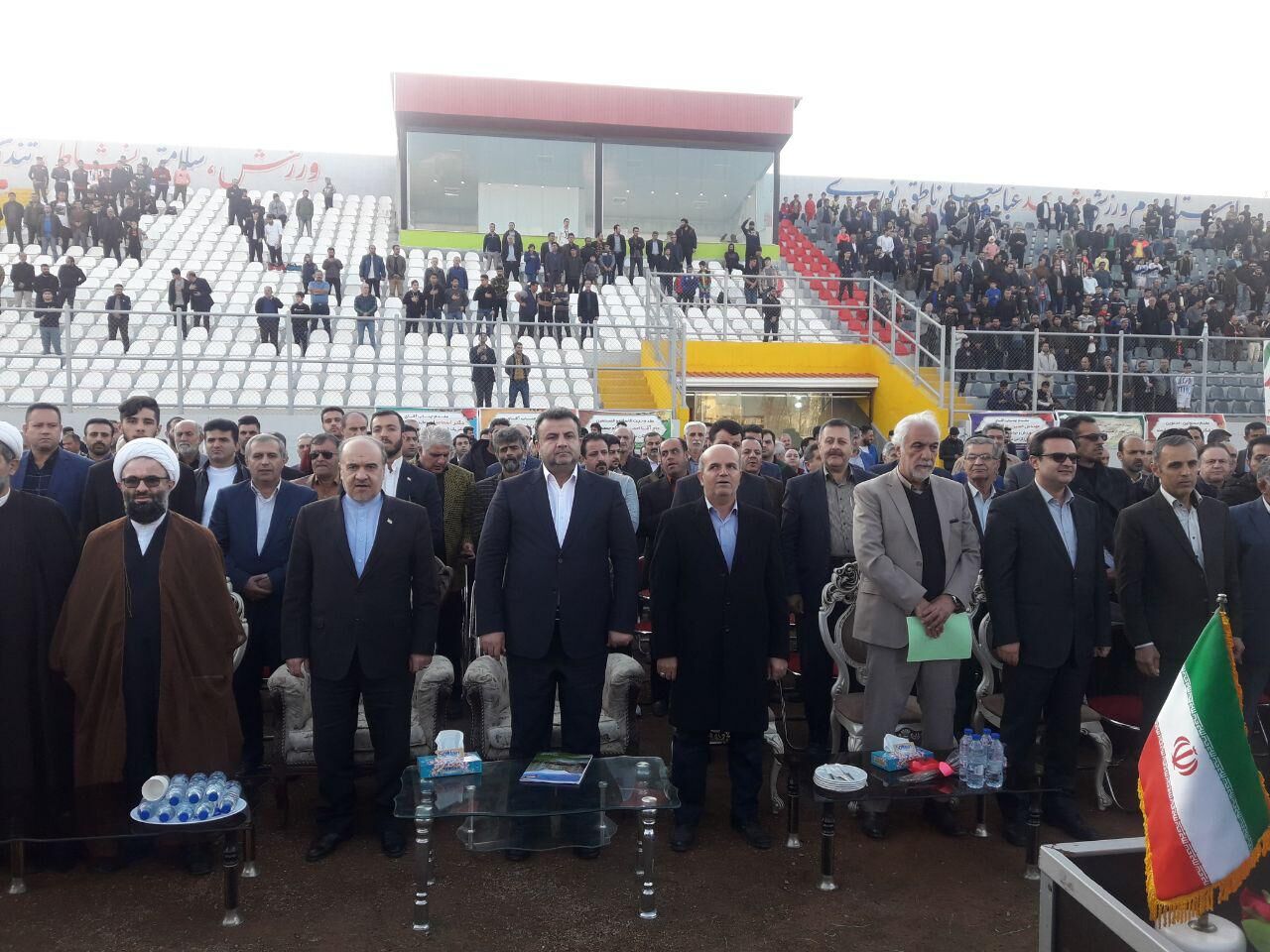ورزشگاه پنج هزار نفری نور با حضور وزیر ورزش افتتاح شد