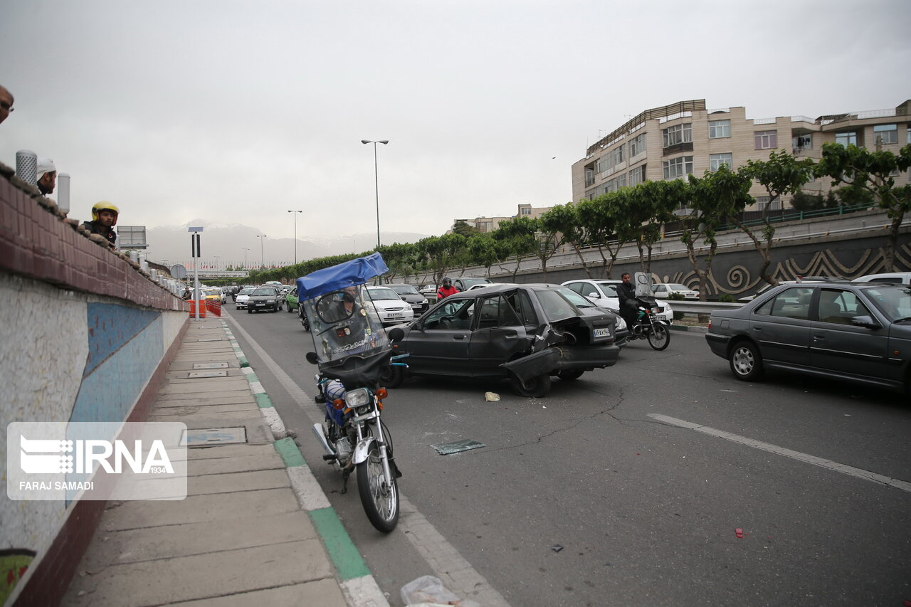 مرگ بر اثر تصادفات درون شهری در مازندران ۲۱ درصد بیشتر شد