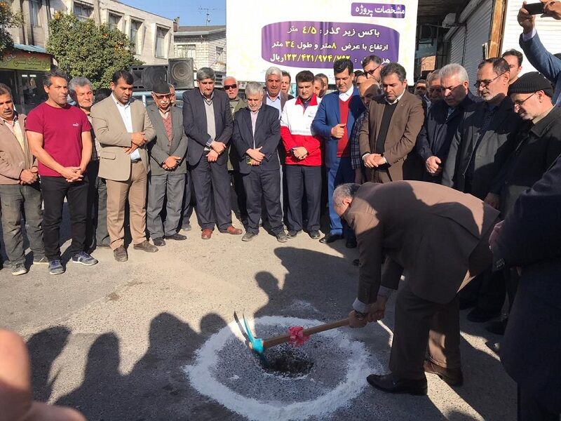۴ طرح عمرانی در قائمشهر افتتاح و یا کلنگ‌زنی شد