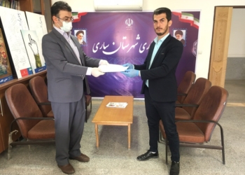 اویس خلیلی بعنوان نماینده بخشدار چهاردانگه در ورودی محور کیاسر منصوب شد