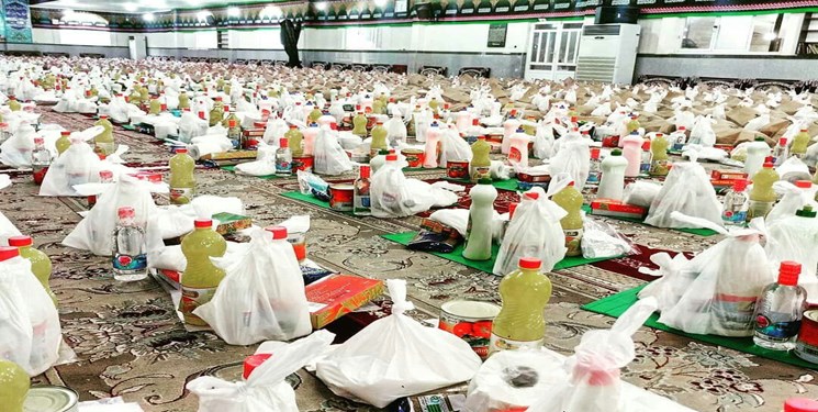 از اهدای ۲ هزار بسته معیشتی تا راه‌اندازی پویش طبخ غذای گرم در جنوب شهر ساری
