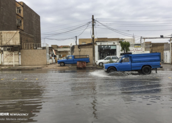 بارندگی منجر به طغیان رودخانه ها در برخی نواحی مازندران شده است