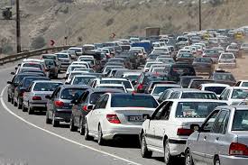 ترافیک سنگین جاده فیروزکوه-تهران/چالوس-کرج از ۱۵:۰۰ یکطرفه می‌شود