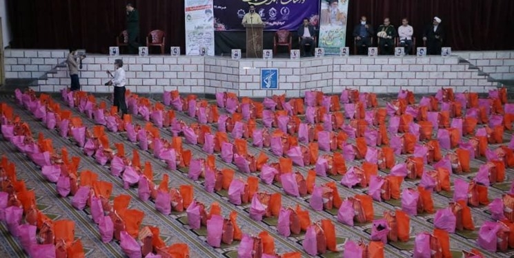 آغاز مرحله سوم رزمایش کمک مومنانه مازندران در حسینیه عاشقان کربلا